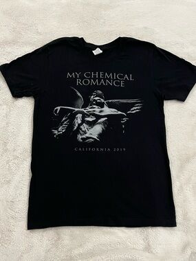 My Chemical Romance Black Graphic Tee - California 2019